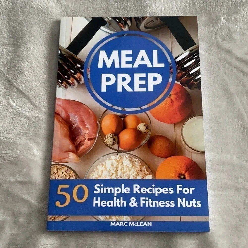 2 for $28 books, Meal Prep Book- health and fitness